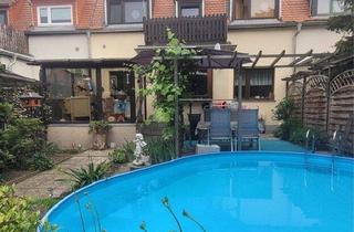 Einfamilienhaus kaufen in 01109 Dresden, Dresden - Familienfreundliches Haus mit Pool, zwei Terrassen in Hellerau, Dresden