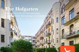Loft kaufen in 10115 Mitte, The Hofgarten - Historisches Loft mit Gartenterrasse in kernsanierter Wohnanlage am Südpanke Park
