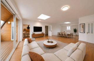 Penthouse kaufen in August-Bebel-Straße 45, 04275 Südvorstadt, Exklusives, lichtdurchflutetes Penthouse im Altbau mit Loggia, Kaminoption und Stellplatz