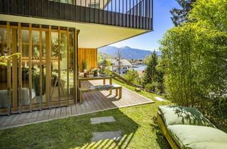 Wohnung kaufen in 83684 Tegernsee, Gartenwohnung mit Seeblick am Tegernsee – ruhig, sonnig, exklusiv