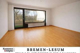 Wohnung kaufen in 28717 St. Magnus, Helle 3 Zimmer mit Duschbad und 2 Balkonen