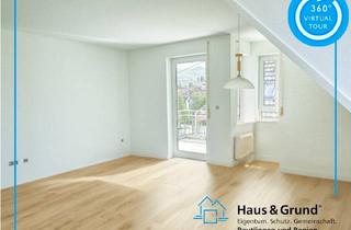 Wohnung mieten in 72800 Eningen, Helle 3-Zimmer Wohnung auf 2 Etagen / Neue Bodenbeläge / Balkon / Tiefgarage / Einbauküche