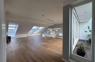 Wohnung mieten in Eysseneckstraße, 60322 Nordend-West, FFM-Holzhausenpark: Eine Maisonettewohnung der Extraklasse: 2 Bäder, 2 Balkone, Skylineblick!