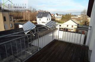 Wohnung mieten in Feldstraße, 08412 Werdau, Langenhessen, gemütliche 2-Raum-Dachgeschosswohnung mit großem Balkon, Bad mit Dusche + Fenster