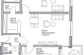 Wohnung mieten in Gartenstraße, 66606 St. Wendel, 3-Zimmer-Wohnung in zentraler Lage in St. Wendel