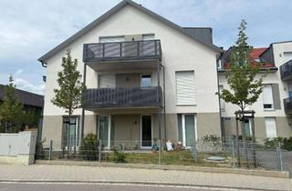 Wohnung mieten in Mauerbacher Straße 1a, 86551 Aichach, Großzügige 2-Zimmer-Neubauwohnung im DG mit großem Balkon und Tiefgarage