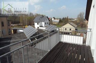 Wohnung mieten in Feldstraße, 08412 Werdau, Langenhessen - 2 R-Whg. mit Balkon, inkl. Einbauküche, Tageslichtbad mit Dusche + Badewanne