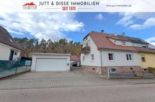 Doppelhaushälfte kaufen in 76571 Gaggenau, Doppelhaushälfte mit Doppelgarage und schönem Grundstück in Gaggenau-Selbach