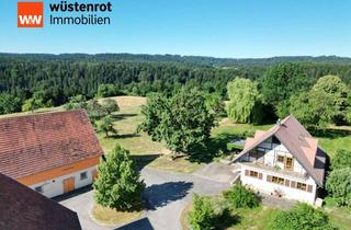 Haus kaufen in 74429 Sulzbach-Laufen, Einzigartiges Anwesen in herrlicher Natur – Landhaus mit 8 Hektar ideal für Pferdehaltung!
