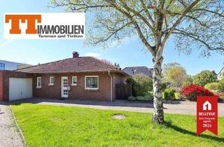 Haus kaufen in 26452 Sande, TT bietet an: Ebenerdig wohnen mit Komfort liebevoll gepflegter Bungalow mit Süd-West-Terras
