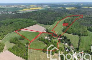 Haus kaufen in 02906 Waldhufen, Idyllisches Anwesen mit 18 ha pachtfreiem Land und historischem Dreiseithof zw. Görlitz und Bautzen
