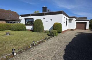 Haus kaufen in 26826 Weener, Solides Flachdachhaus mit Gartenidylle in angenehmer Wohnlage