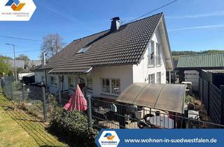 Einfamilienhaus kaufen in 57250 Netphen, VR Immo: Familienfreundliches Einfamilienhaus mit Doppelgarage