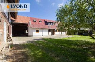 Haus kaufen in 99706 Sondershausen, Vierseitenhof mit großen Grundstück, Scheune und Ausbaureserve zu verkaufen!