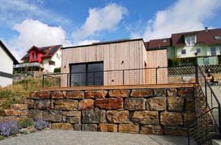 Haus mieten in An Der Centleite 34, 97711 Maßbach, Hochwertiges Modulhaus (Erstbezug) mit Panoramablick ins grüne Lauertal