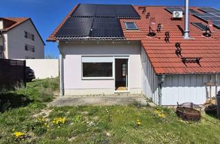 Haus mieten in Dölbauer Straße 27, 06184 Kabelsketal, Nahezu energieautarke Doppelhaushälfte mit Südgarten, Garage und moderner Energietechnik