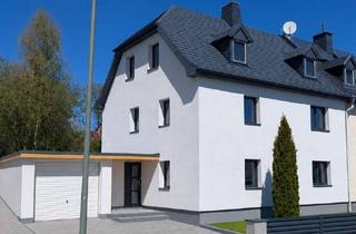 Haus mieten in Bad Stebener Straße 14, 95192 Lichtenberg, Exklusive Doppelhaushälfte NEU SANIERT! Mit Garage, Einbauküche und Garten!