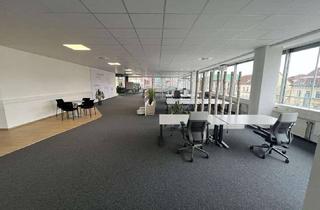Büro zu mieten in Georg-Schumann-Str. 294, 04159 Wahren, Bezugsfertige Bürofläche mit Glasbüros, Lounge & Top-Anbindung - möbliert möglich