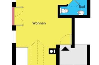 Wohnung mieten in 01587 Riesa, Hübsche Singlewohnung unterm Dach - Individuell und gemütlich!