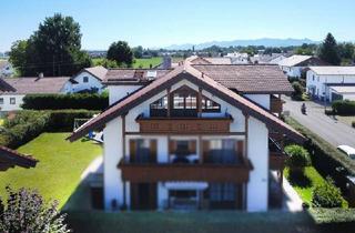 Wohnung kaufen in 83052 Bruckmühl, Charmante Dachgeschosswohnung mit Alpenpanorama und Weitblick in Bruckmühl