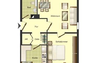 Wohnung mieten in Schlachthofstraße 15, 42897 Lennep, Perfekte Bude für 2 Personen ab Juni frei. OHNE BALKON