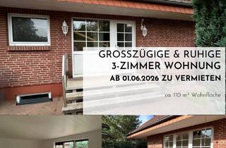 Wohnung mieten in Lindrehm 55, 24568 Kaltenkirchen, Großzügige & vielseitige 3-Zimmer Wohnung mit 2 Terrassen und Garten in Kaltenkirchen