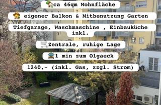 Wohnung mieten in 70182 Mitte, Wohnen mit Charakter: 2-Zimmer-Dachgeschosswohnung in Stuttgart-Mitte