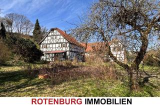 Haus kaufen in 36214 Nentershausen, Alte Mühle –charmanter 3-Seitenhof mit viel Platz u. tollem Gartengrundstück mitten in Nentershausen