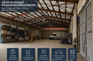 Gewerbeimmobilie mieten in 15926 Luckau, All in One-vielseitig nutzbare Halle in Luckau zu vermieten-ideal als Lager, für Stellplätze...