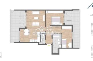 Wohnung kaufen in Bozaunweg 23, 82061 Neuried, Exklusives DG-Investment: 3% Rendite garantiert + Walden-Küche | TG-Stellplatz mit PKW-Aufzug