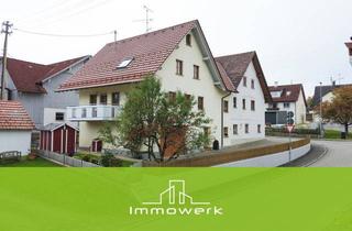 Doppelhaushälfte kaufen in 88410 Bad Wurzach, Zwei Wohneinheiten mit vielfältigen Nutzungsmöglichkeiten in Hauerz - Bad Wurzach!