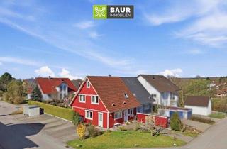Doppelhaushälfte kaufen in 88441 Mittelbiberach, Charmante Doppelhaushälfte im Schwedenstil in Mittelbiberach
