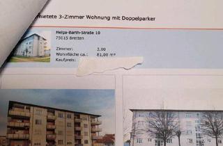 Wohnung kaufen in 75015 Bretten, Bretten - Wohnung 3 Zimmer