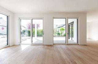 Wohnung kaufen in 60437 Nieder-Eschbach, Neubau Erstbezug. Gartenwohnung mit Terrasse und Tiefgaragenstellplatz