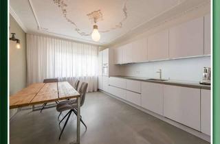 Wohnung kaufen in 68782 Brühl, Provisionsfrei: Umfangreich sanierte Designwohnung, EG mit großem Südgarten