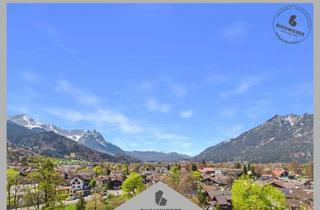 Penthouse kaufen in 82467 Garmisch-Partenkirchen, Über den Dächern von Partenkirchen – Penthouse mit einzigartiger Dachterrasse & Zugspitzblick