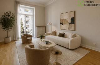Wohnung kaufen in 60325 Westend-Süd, Stilaltbau Charme im Westend mit modernem Wohnkomfort auf höchstem Niveau - provisionsfrei