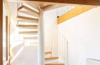 Wohnung kaufen in 73460 Hüttlingen, Moderne 3-Zimmer-Maisonettewohnung mit Dachterrasse & Studio in zentraler Lage