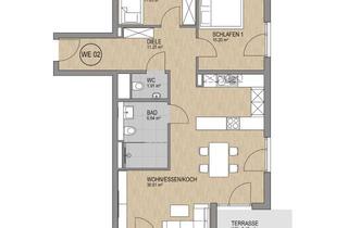 Wohnung kaufen in Steinenbergstraße 38, 72764 Reutlingen, 3-Zimmer EG Wohnung mit Terrasse und Gartenanteil