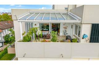 Penthouse kaufen in 70825 Korntal-Münchingen, Penthouse mit Weitblick, Dachterrasse und Wintergarten in Korntal-Münchingen