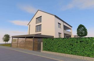 Wohnung kaufen in 68794 Oberhausen-Rheinhausen, Erstbezug - erstklassige 3-Zimmerwohnung mit ca. 112 m² Wohnfläche, Dachterrasse und Carport