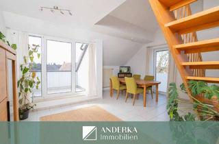 Wohnung kaufen in 89343 Jettingen-Scheppach, Helle 4-Zimmer-Maisonette mit Süd-Loggia & Galerie-Charakter!