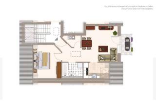 Wohnung kaufen in 01471 Radeburg, Provisionsfrei - Ruhige, helle Dachgeschoßwohnung mit Balkon und Stellplatz in Radeburg