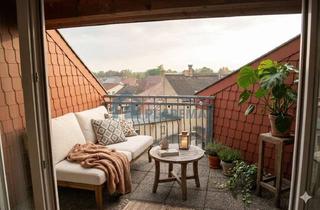 Wohnung mieten in 17235 Neustrelitz, 2- Zimmer- Dachgeschosswohnung mit tollem Balkon, Einbauküche