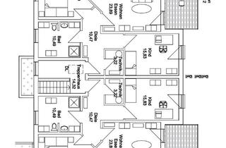 Wohnung mieten in Lohfeld 20, 94347 Ascha, Modernes Wohnen: Lichtdurchfluteter Neubau mit großem Balkon