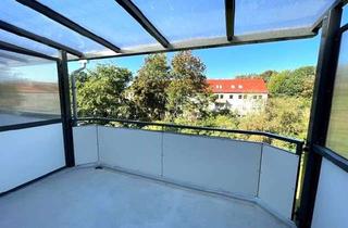 Wohnung mieten in Seehäuser Weg 92, 39387 Oschersleben, Großer Balkon mit Blick ins Grüne