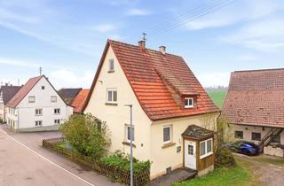 Einfamilienhaus kaufen in Rossach 11, 74214 Schöntal, Freistehendes Einfamilienhaus mit Garten in ruhiger Wohnlage von Schöntal!