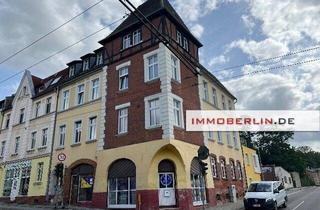 Immobilie kaufen in 16225 Eberswalde, IMMOBERLIN.DE - Charaktervolles Wohn- und Geschäftshaus in zentraler Lage