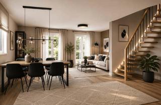 Doppelhaushälfte kaufen in 61200 Wölfersheim, Wölfersheim: Moderne Doppelhaushälfte mit Grundstück in zentraler Lage - 2. Baureihe