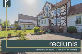 Haus kaufen in 35279 Neustadt, EFH mit Scheune, Werkstatt, Gästehaus, Garten und Garage
